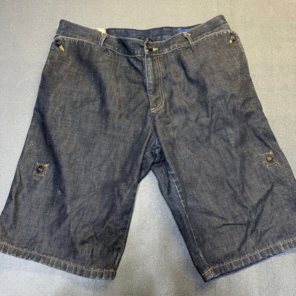 AG Adriano Goldschmied Denim Shorts Mens 31 Blue Indigo Made in USA KYO1075-RE